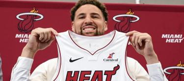 Draymond Green is looking forward to seeing how Klay Thompson integrates into the Heat's culture.