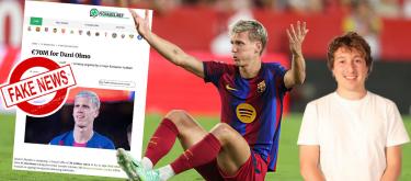 Matteo Moretto slammed fake news claiming that "Bayern Munich planned to make a €70 million bid to sign Barcelona attacking midfielder Dani Olmo during the January winter transfer window"..