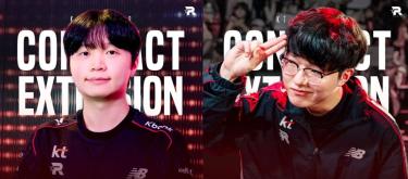 League of Legends: KT Rolster complete contract extensions with top laner Lee Seung-min (ID: PerfecT) and mid laner Gwak Bo-seong (ID: Bdd)..