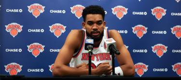 Knicks suspend contract extension negotiations? Towns: I'm very disappointed.